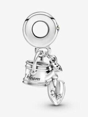 Pandora Watering Can & Trowel Dangle Charm